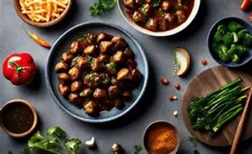 Mushroom Manchurian